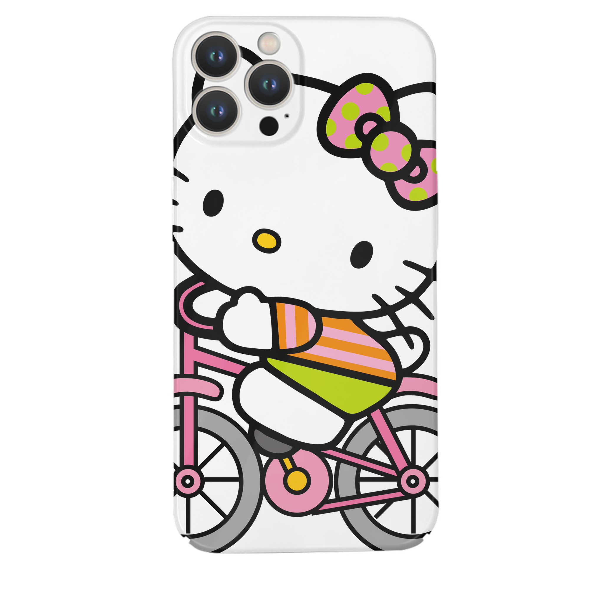 （画像用） Hello Kitty ハローキティ 【iPhone 14シリーズ対応】ハードケース